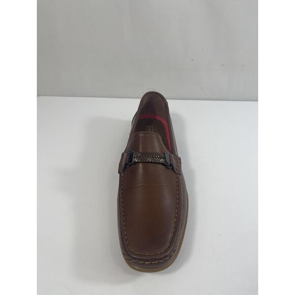 Aston Marc MADRID-01-TAN Shoes Mens Size 11 Brown Slip On Loafers Casual New Box main image 4